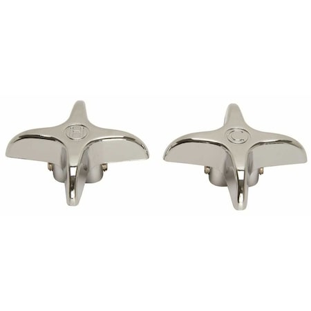 Proplus Universal Fit Cross Handles, Chrome Plated PR 133599